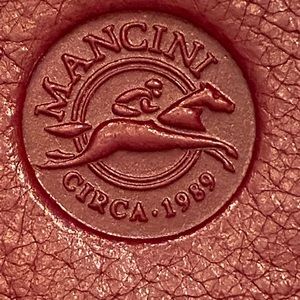 Vintage Red and black cards and passport wallet.